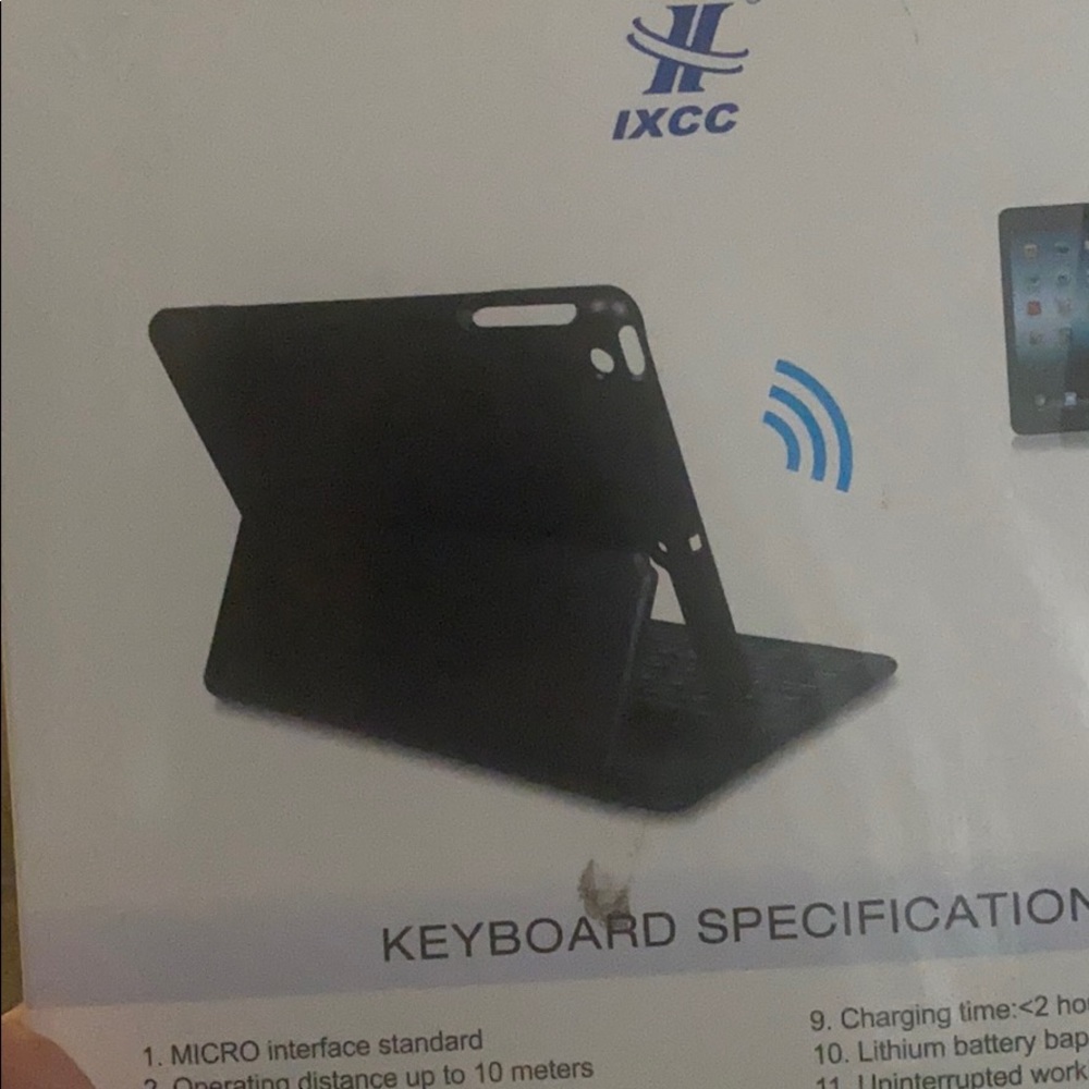 Brand new. iPad case